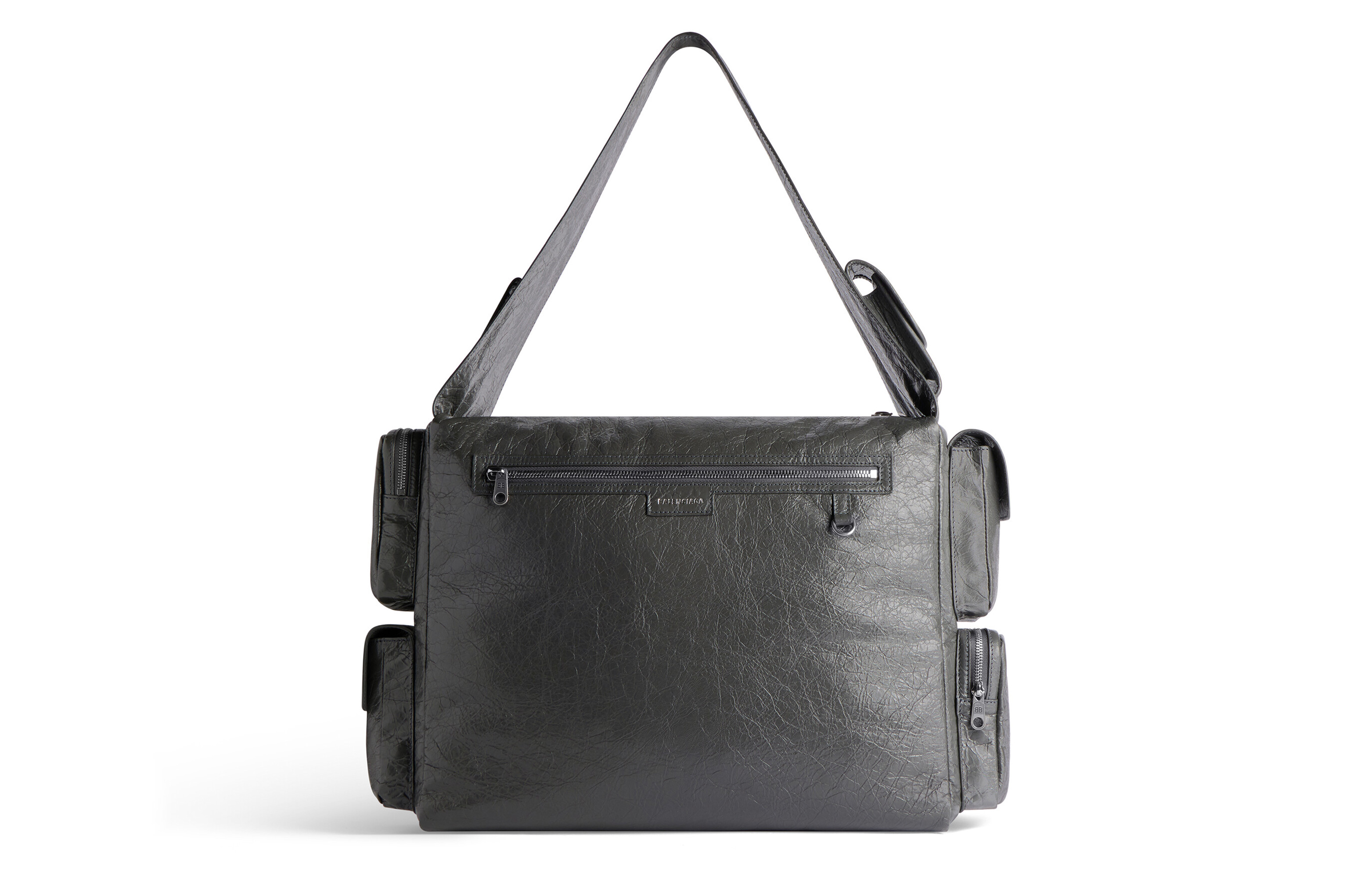 Сумка мужская Balenciaga Superbusy Crossbody Messenger черная