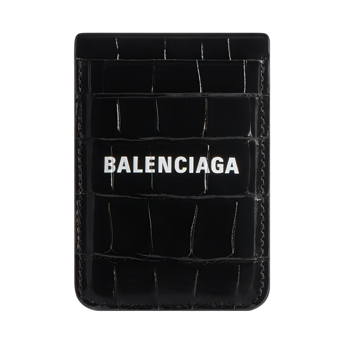 Кредитница женская Balenciaga 6758352AAYM1090 черная