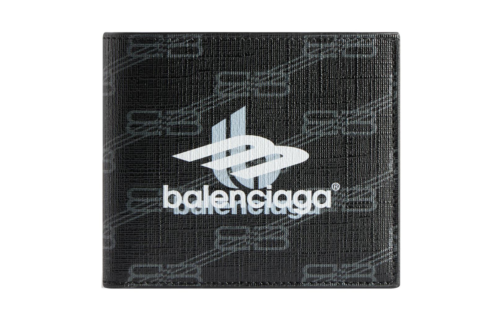 Кошелек мужской Balenciaga 5943152AAQT1069 черный и серый