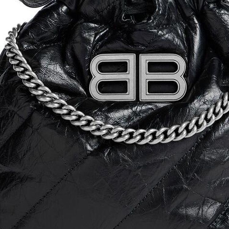 Сумка женская Balenciaga Trash Bag черная