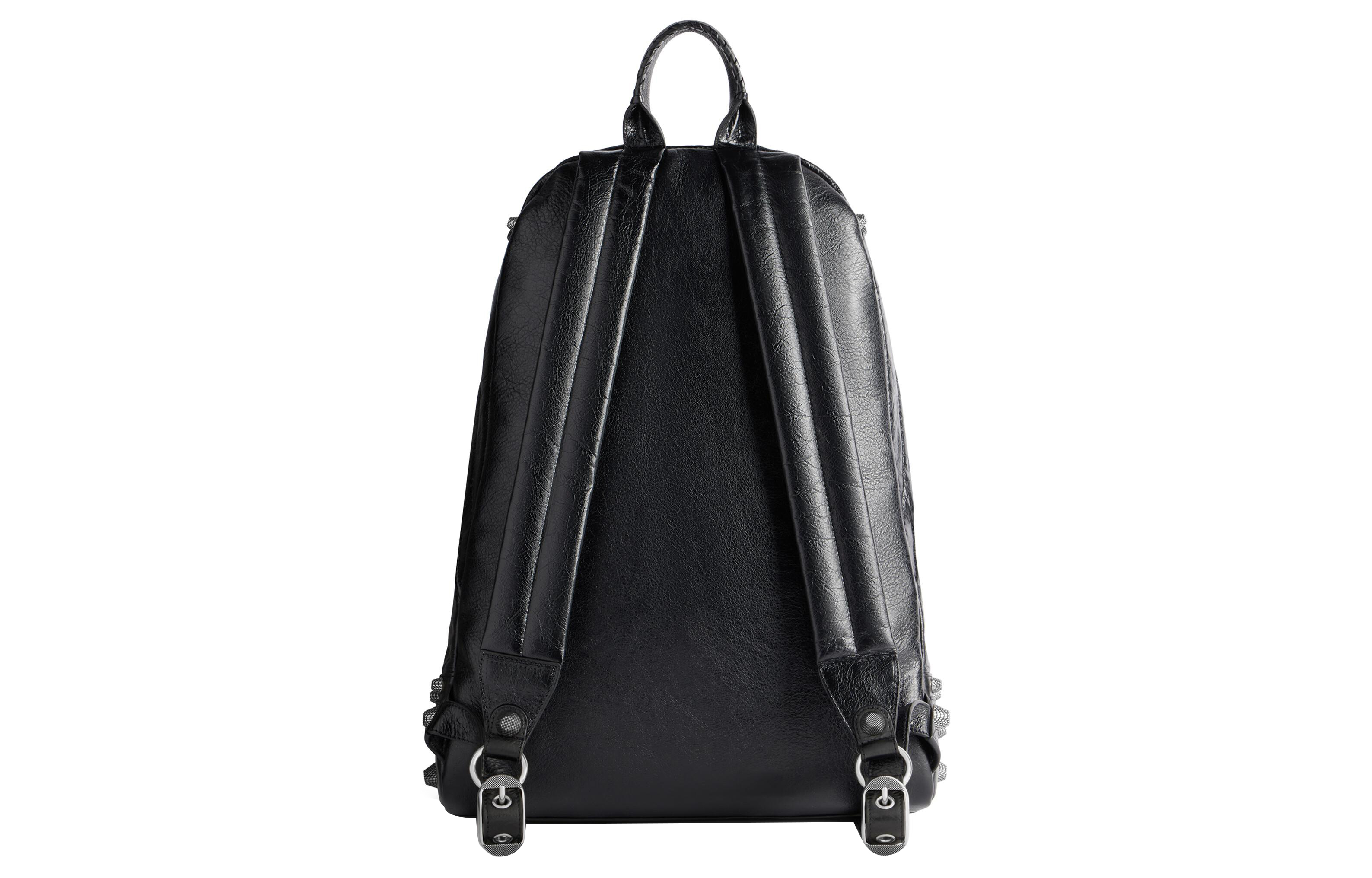 Мужские рюкзаки Balenciaga Le Cagole черно-белые