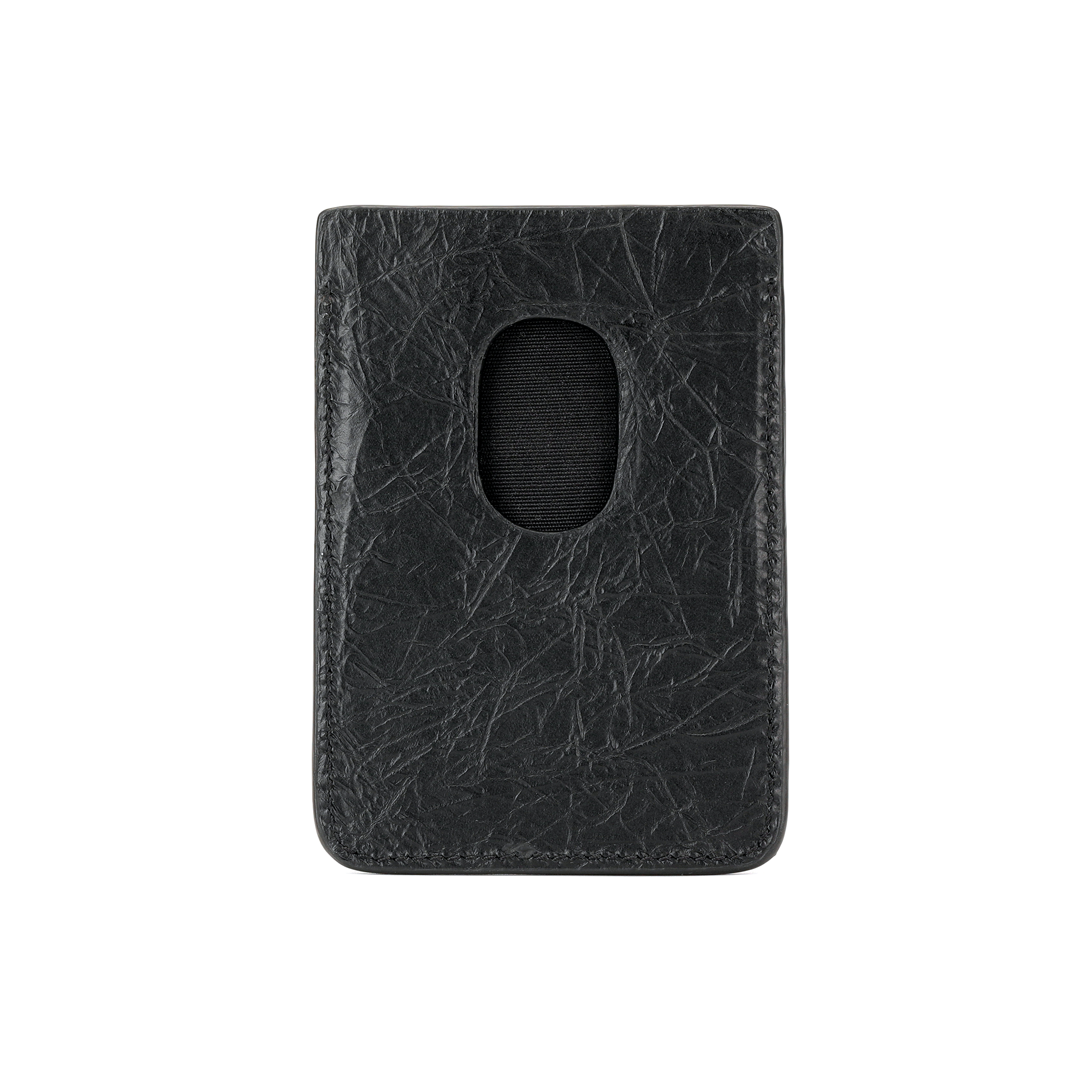 Визитница женская Balenciaga CRUSH черная