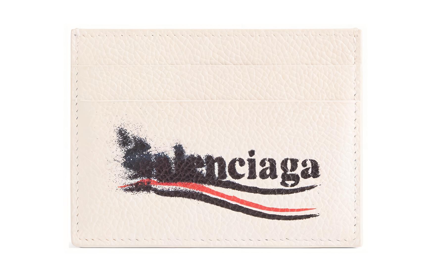 Держатель карт мужской Balenciaga 5943092AA3B9224, beige-black