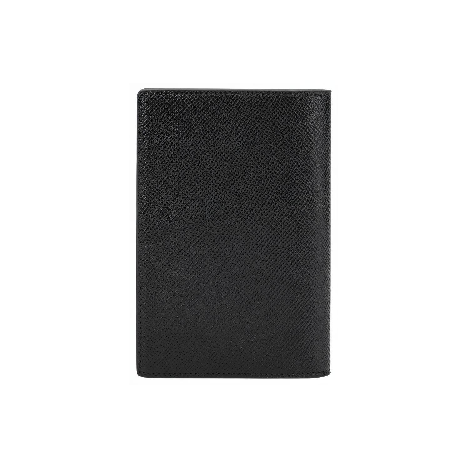 Обложка для паспорта мужская Balenciaga 7877422AA3R1000 черная-золотая