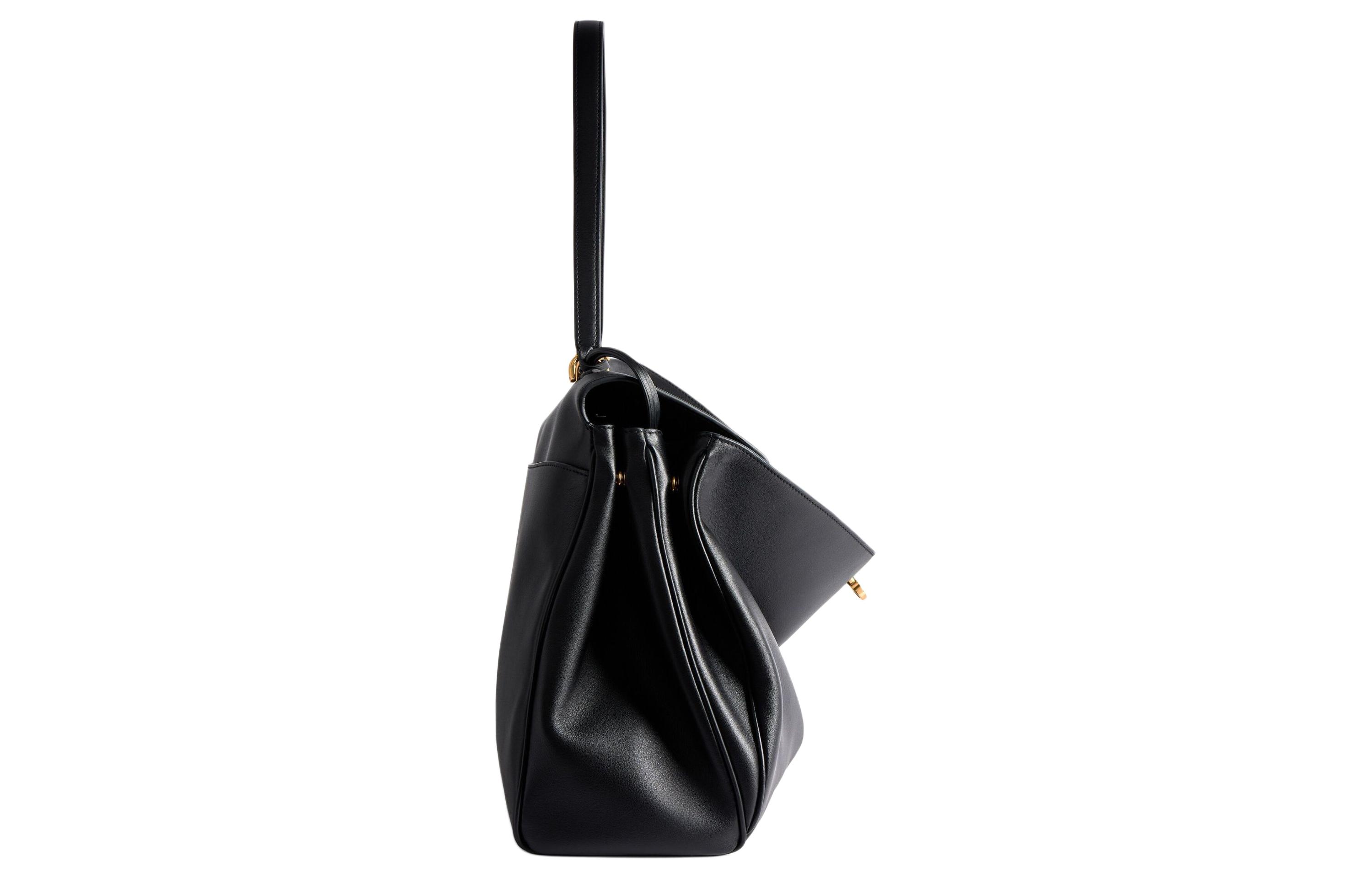 Сумка женская Balenciaga Rodeo Large black-gold