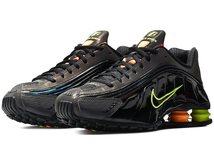 Кроссовки мужские Nike Shox R4 Gel черные, 46 EU