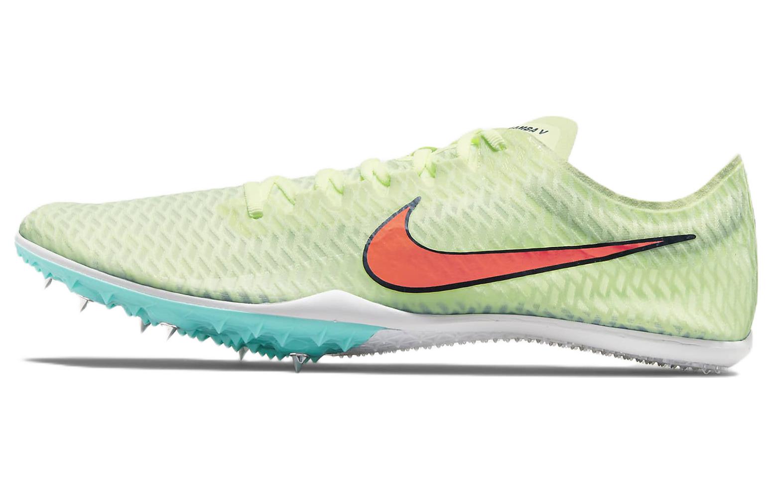 Беговые кроссовки мужские Nike Zoom Mamba 5 Barely Volt Hyper Orange, 42.5 EU