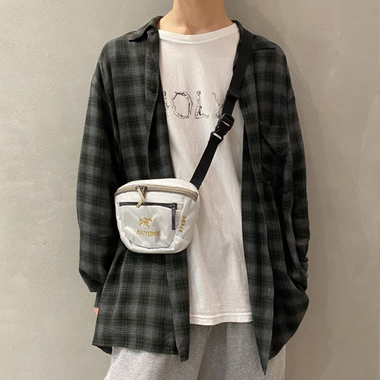 Поясная сумка женская Arc'teryx X Beams Mantis1 белая