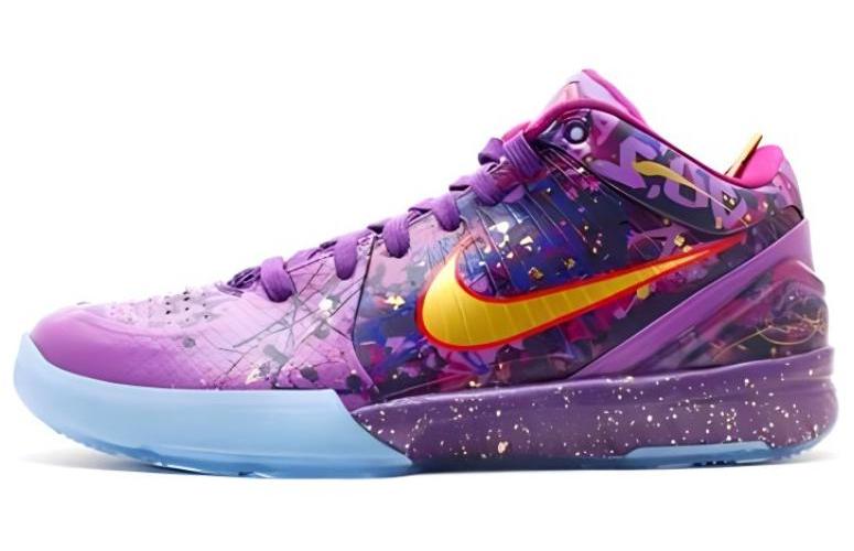 Баскетбольные кроссовки мужские Nike Kobe 4 Prelude Finals MVP, purple-blue, 42 EU