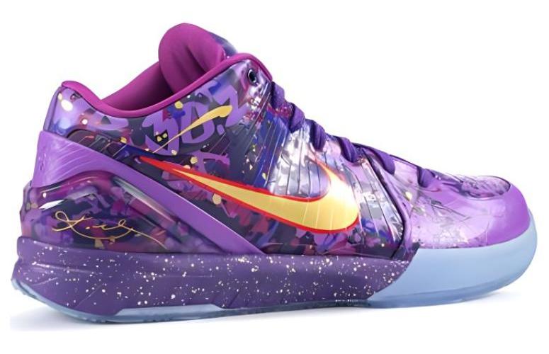 Баскетбольные кроссовки мужские Nike Kobe 4 Prelude Finals MVP, purple-blue, 42 EU
