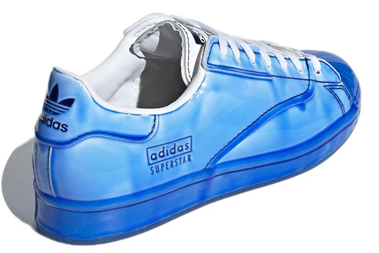 Кроссовки унисекс Adidas Originals Superstar синий, 44 EU