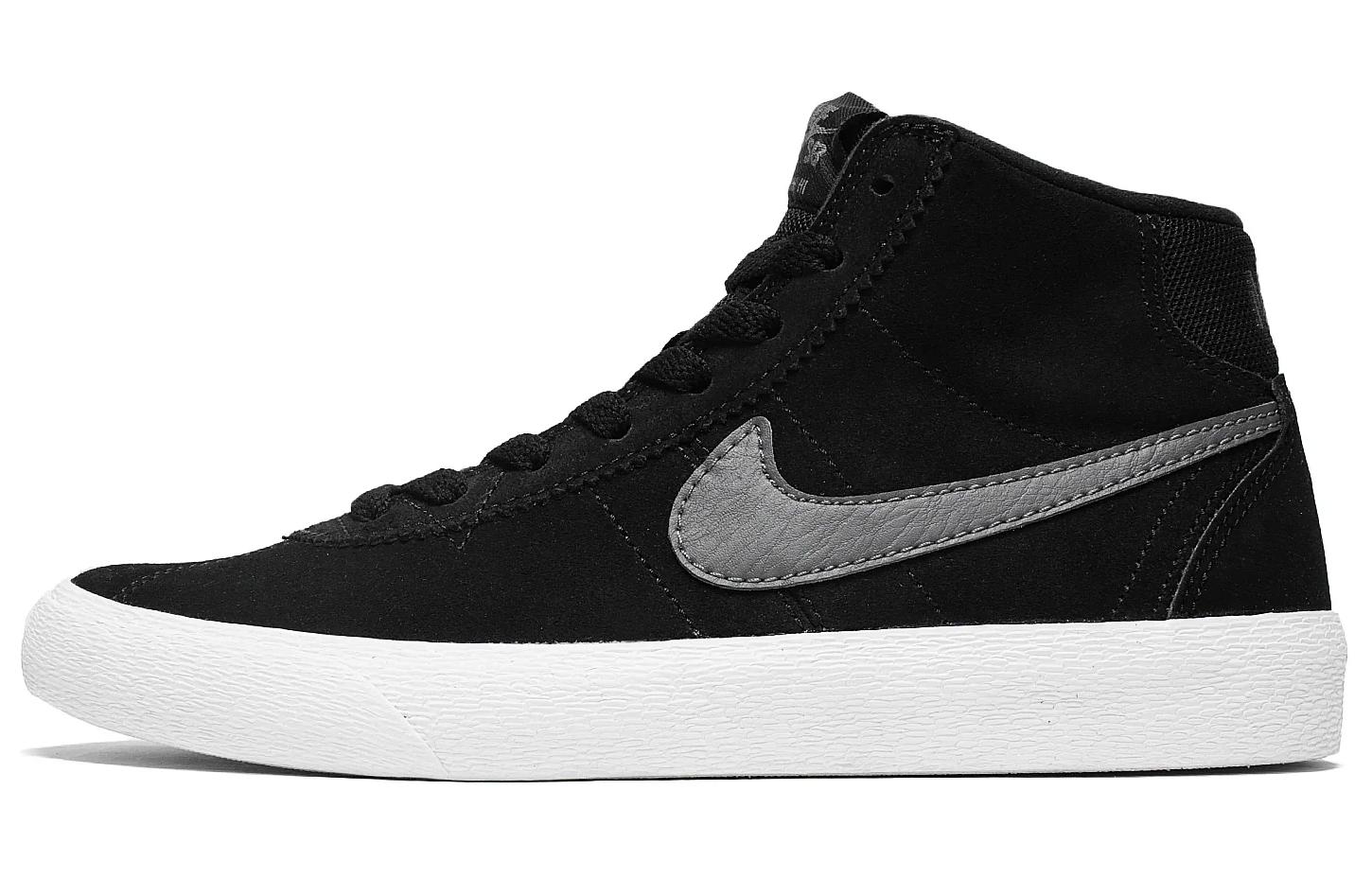 Кеды женские Nike Bruin High черные/темно-серые, 35.5 EU