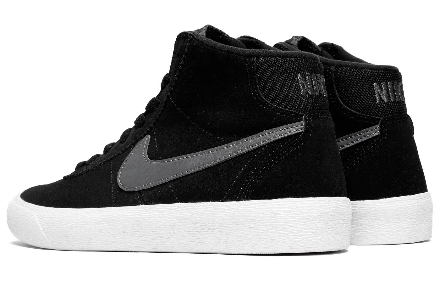 Кеды женские Nike Bruin High черные/темно-серые, 35.5 EU