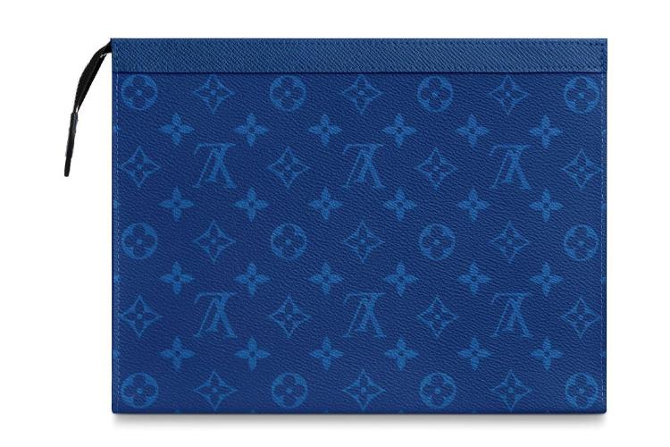 Косметичка мужская LOUIS VUITTON Pochette Voyage MM, pacific blue