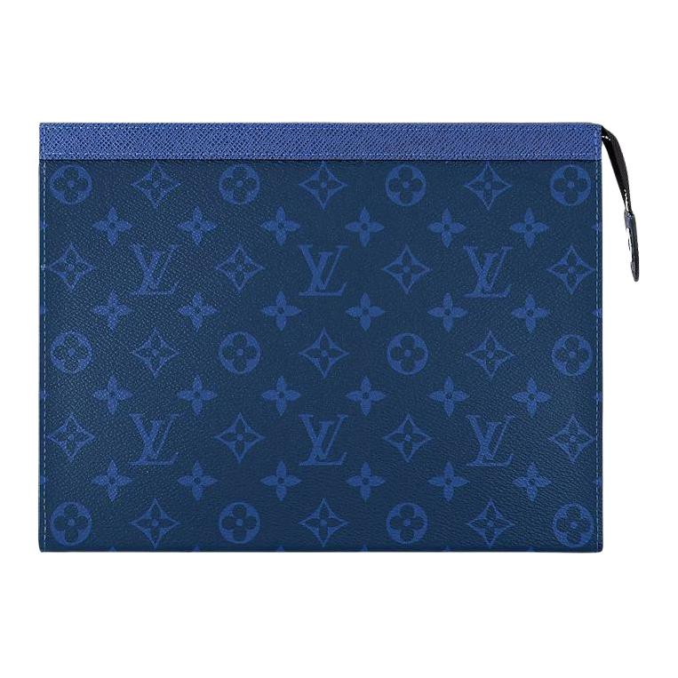 Косметичка мужская LOUIS VUITTON Pochette Voyage MM, pacific blue