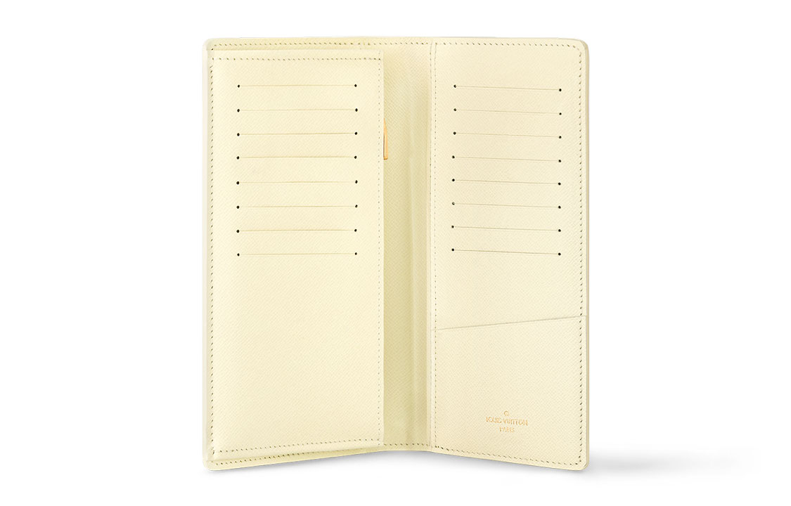 Мужской кошелек LOUIS VUITTON Brazza Wallet ванильный