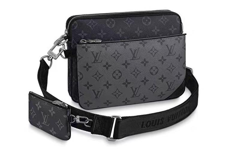 Мужская сумка LOUIS VUITTON Trio Messenger M69443, reverse gray
