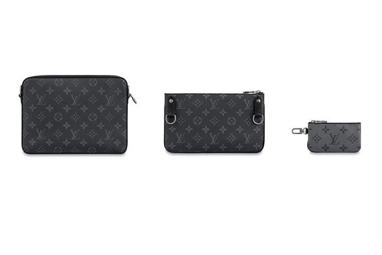 Мужская сумка LOUIS VUITTON Trio Messenger M69443, reverse gray