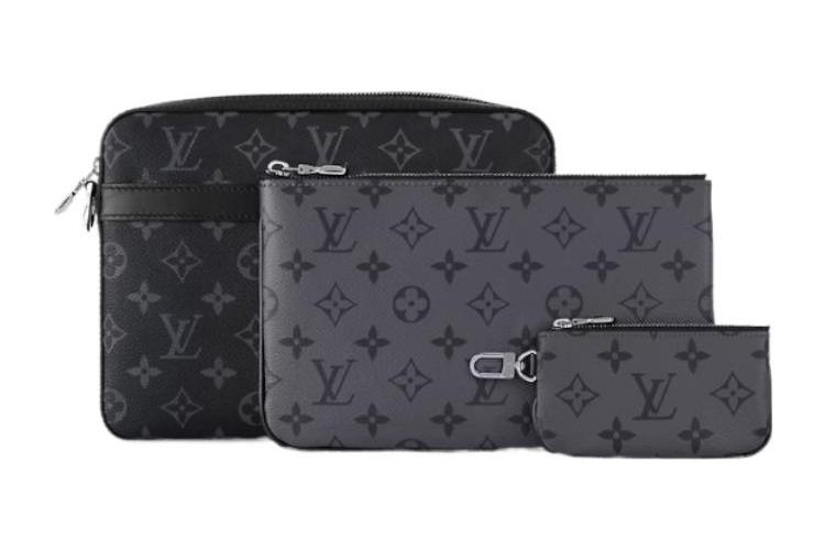 Мужская сумка LOUIS VUITTON Trio Messenger M69443, reverse gray