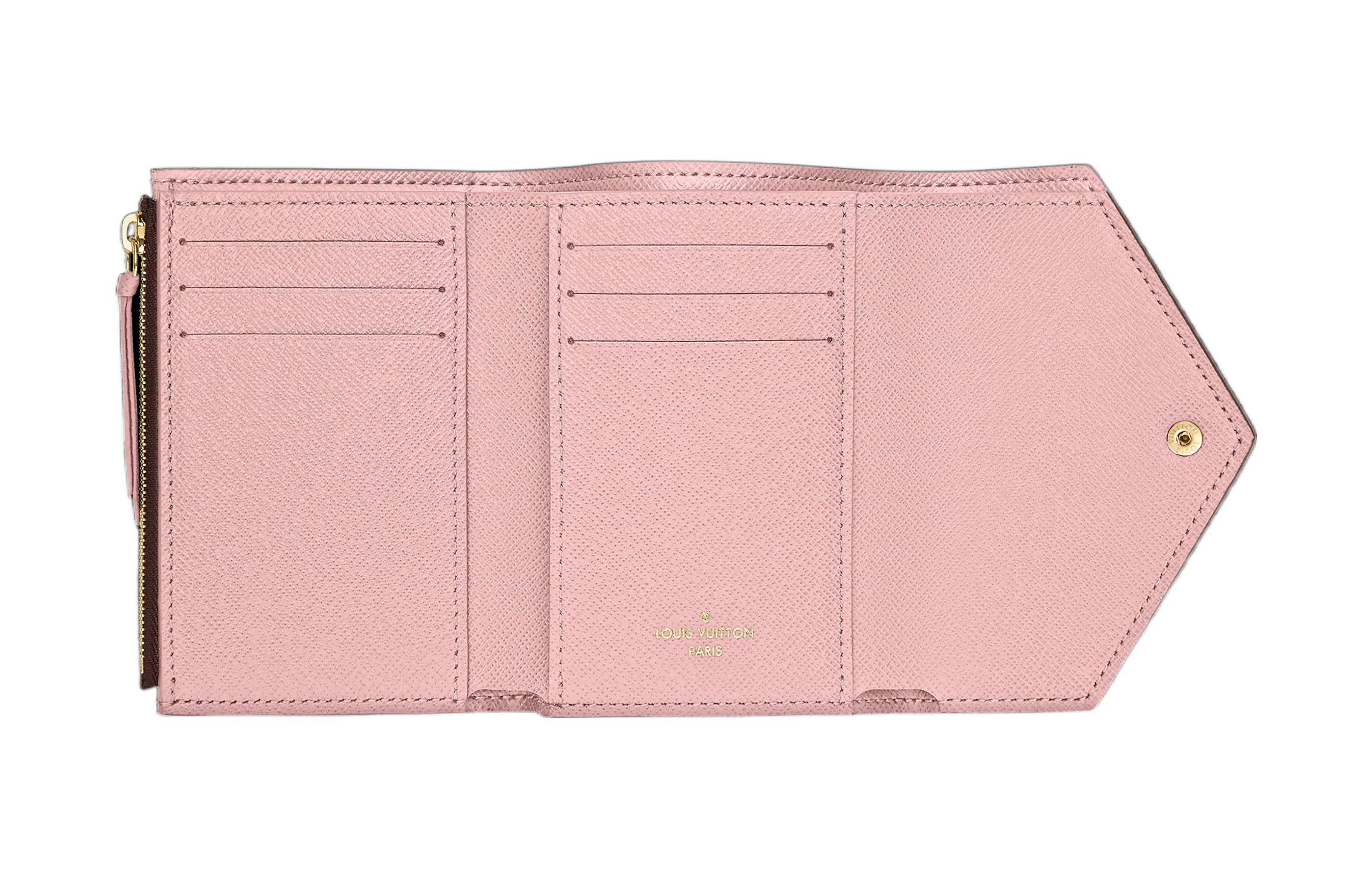 Кошелек женский LOUIS VUITTON M62360, коричнево-розовый