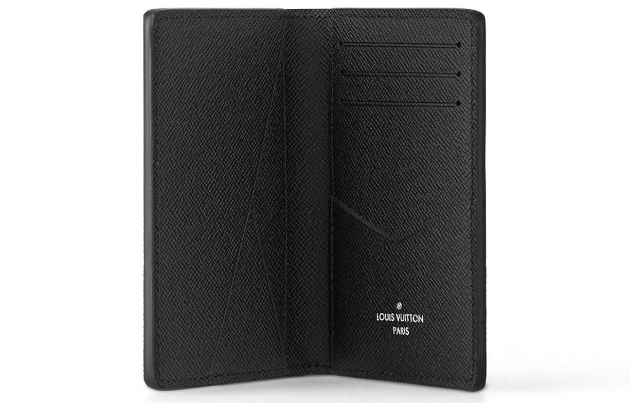 Кошелек мужской LOUIS VUITTON Pocket 5 Monogram Eclipse Black/Grey