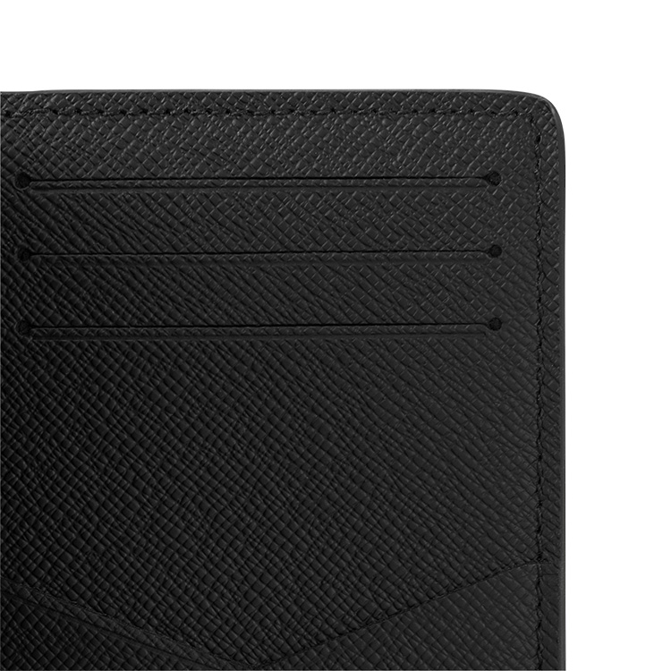 Кошелек мужской LOUIS VUITTON Pocket 5 Monogram Eclipse Black/Grey