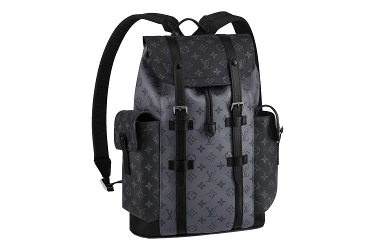 Рюкзак мужской Lv None M45419 серый-черный