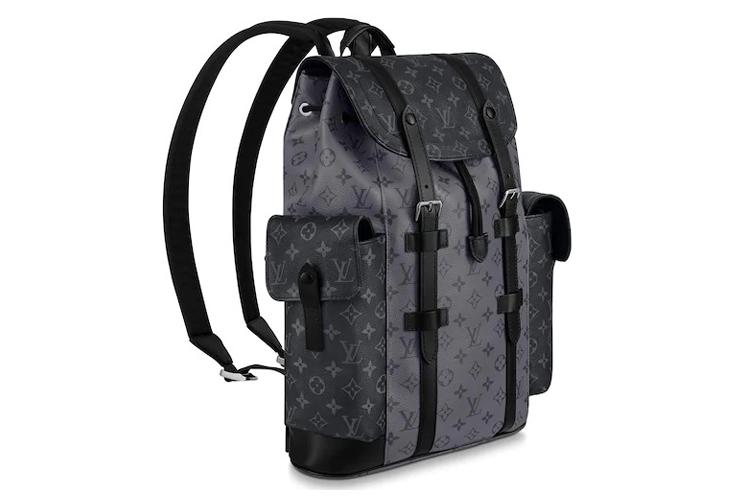 Рюкзак мужской Lv None M45419 серый-черный