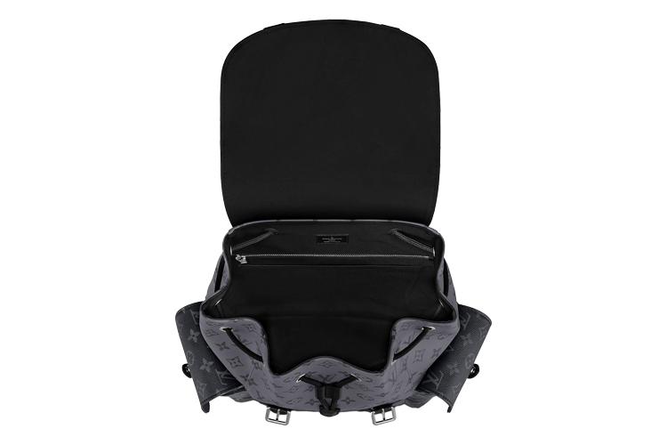 Рюкзак мужской Lv None M45419 серый-черный