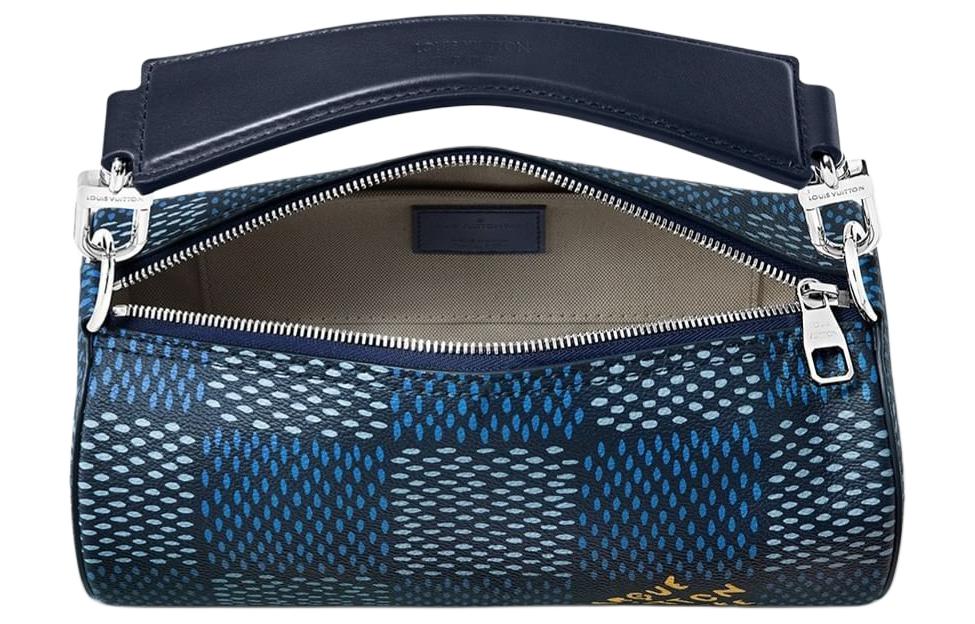 Сумка мужская LOUIS VUITTON Soft Polochon PM, blue-navy