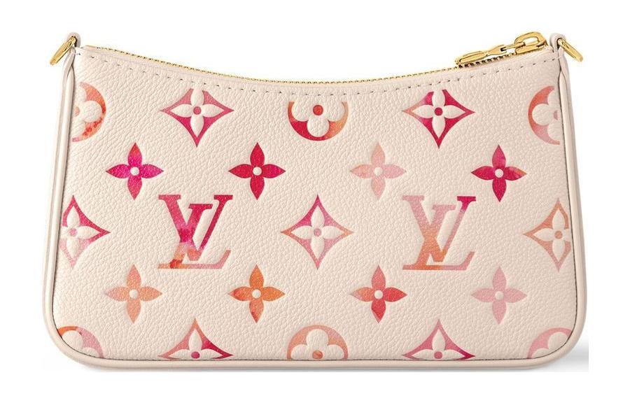 Сумка женская LOUIS VUITTON Easy Pouch On Strap, pink-cream