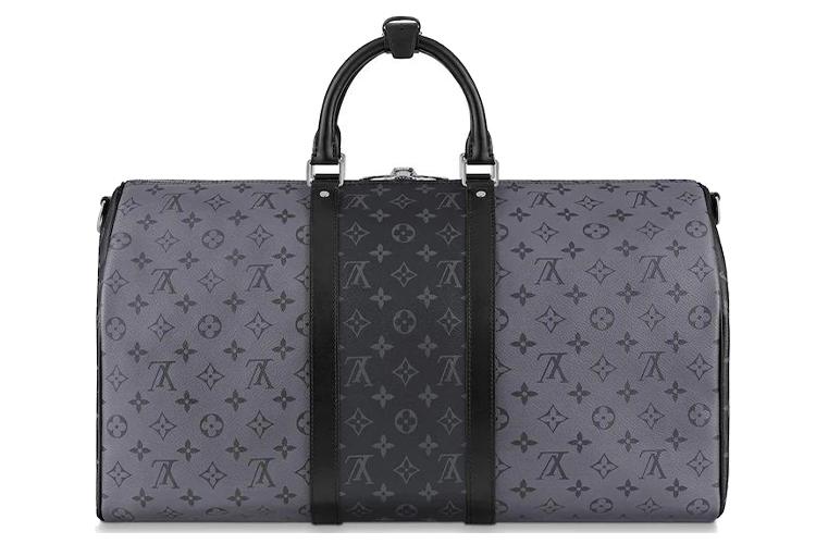 Дорожная сумка мужская Lv None M45392, серо-черная