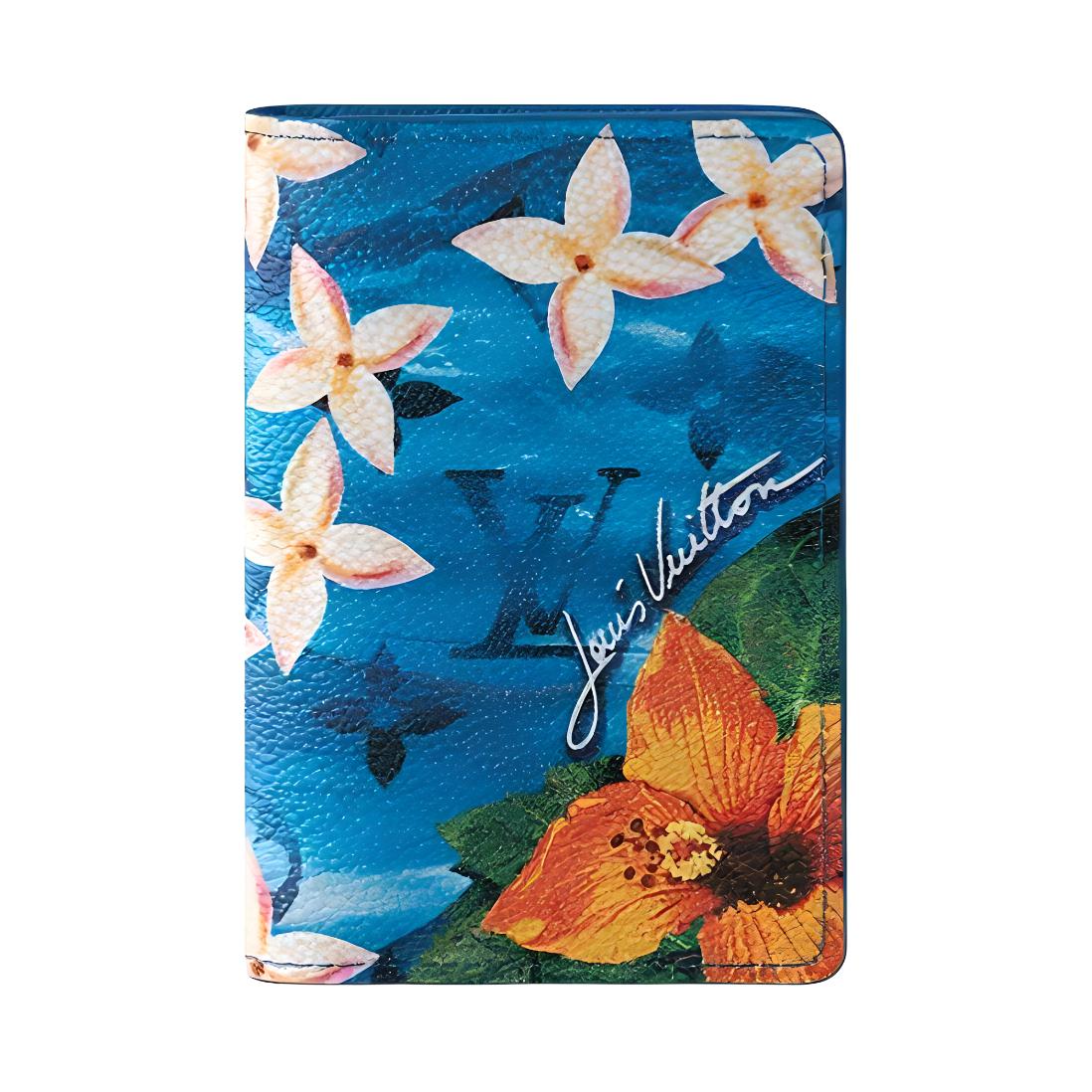 Кошелек мужской LOUIS VUITTON Pocket Organizer ярко-синий