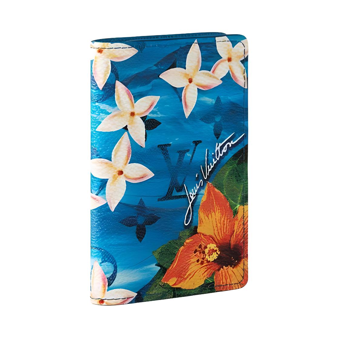 Кошелек мужской LOUIS VUITTON Pocket Organizer ярко-синий