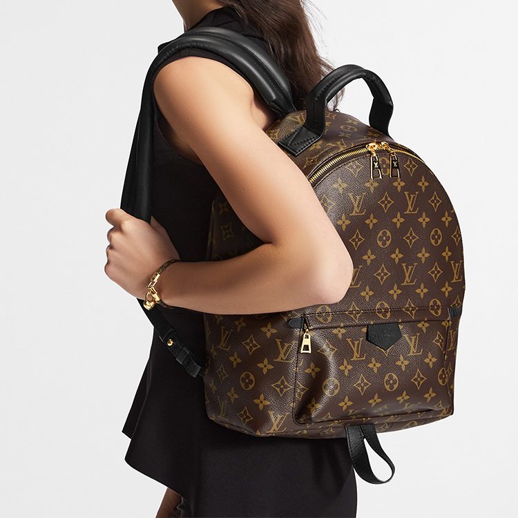 Рюкзак женский LOUIS VUITTON Palm Springs MM коричневый-тан, brown-tan