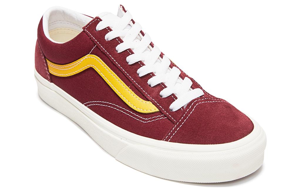 Кроссовки унисекс Vans Style 36 бордовые, 36 EU