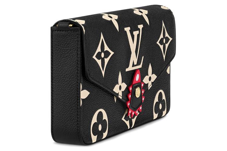Плечевая сумка женская LOUIS VUITTON Crafty Felicie Pochette черная