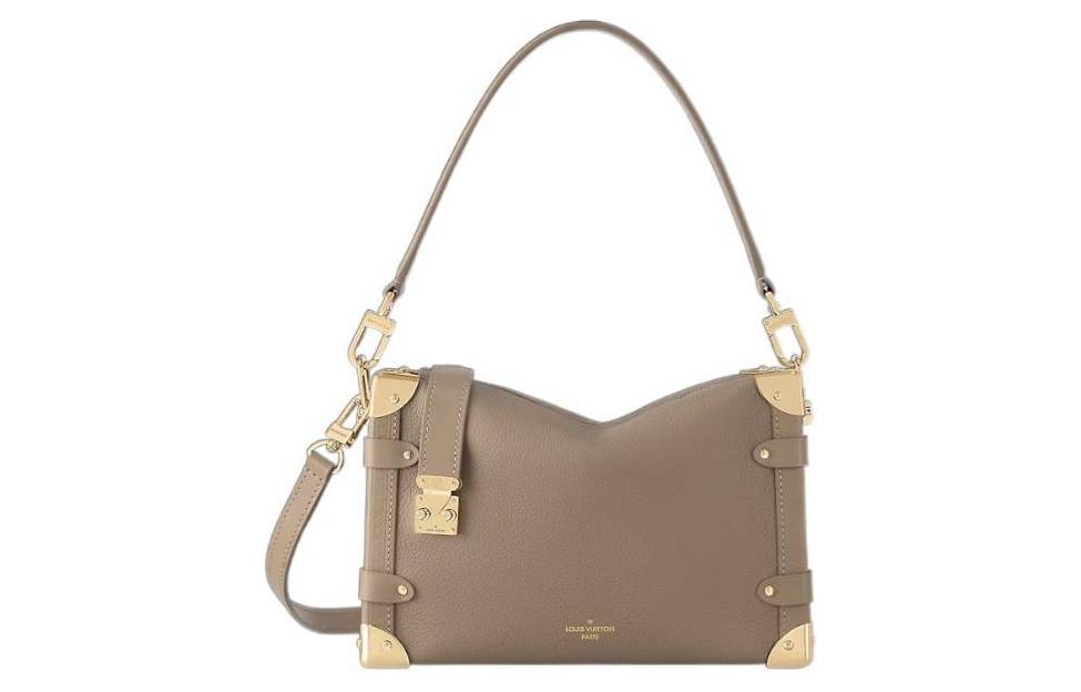 Сумка женская LOUIS VUITTON M25072 коричнево-золотая