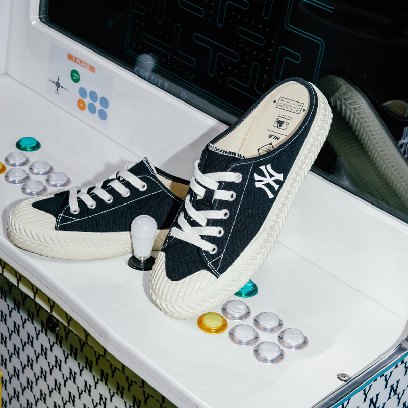 Кеды унисекс MLB Playball черные, 39 EU