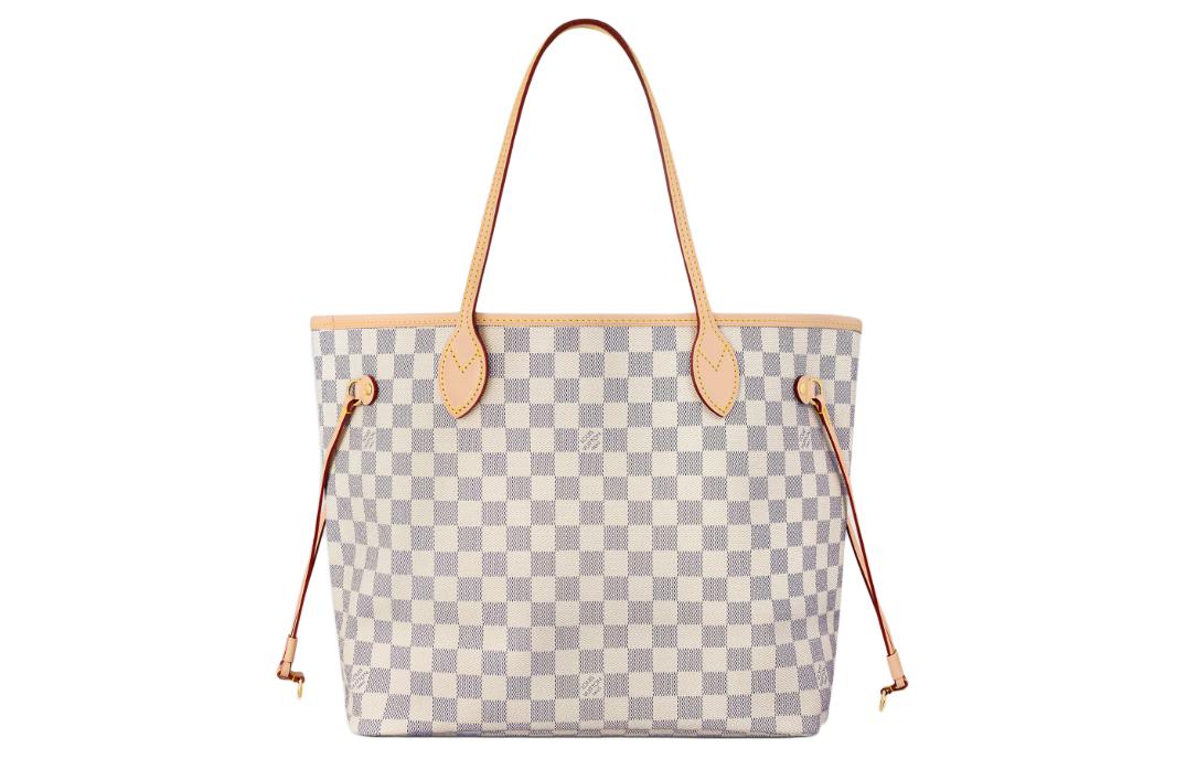 Сумка женская LOUIS VUITTON Neverfull MM Damier Azur blue-white