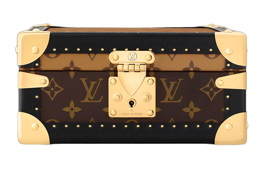 Саквояж LOUIS VUITTON Lv None коричневый