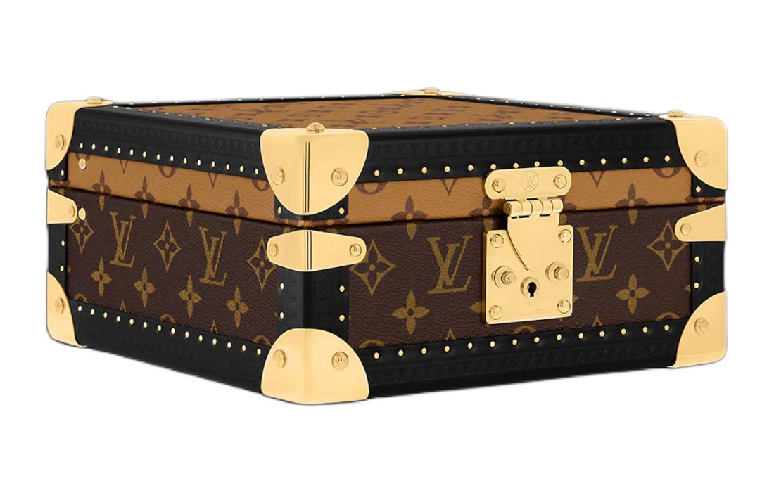 Саквояж LOUIS VUITTON Lv None коричневый