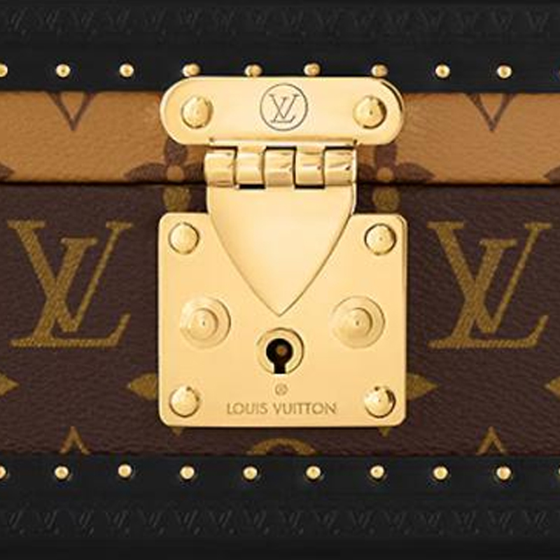 Саквояж LOUIS VUITTON Lv None коричневый