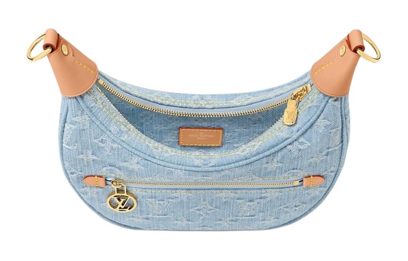 Плечевая сумка женская LOUIS VUITTON Loop M24846, sky blue