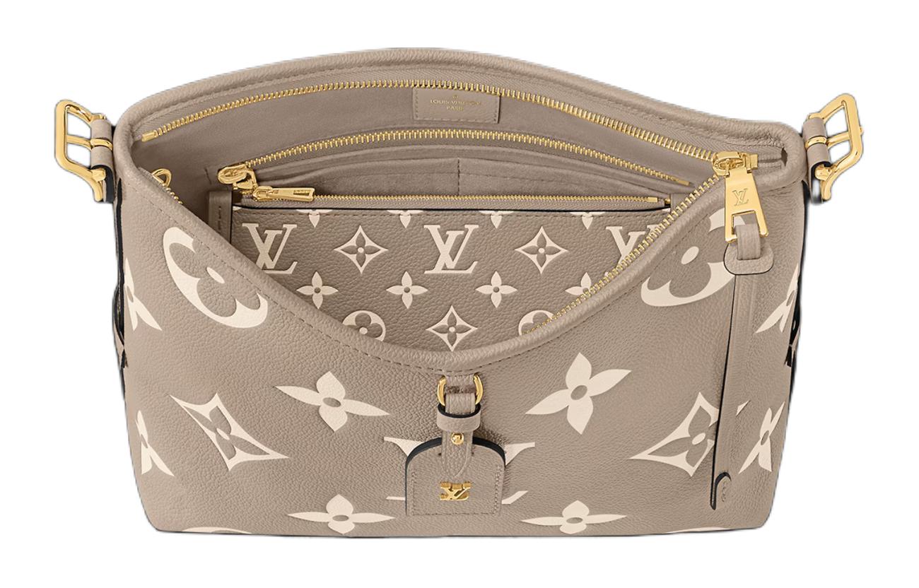 Сумка женская LOUIS VUITTON Noe бежево-белая