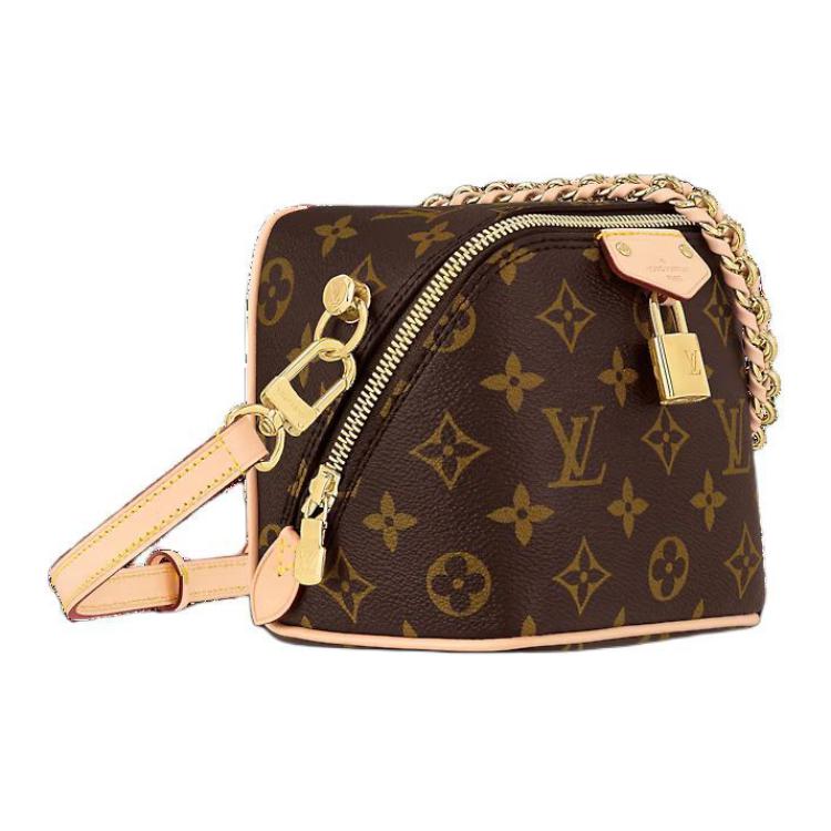 Сумка женская LOUIS VUITTON Just In Case Monogram, brown-gold