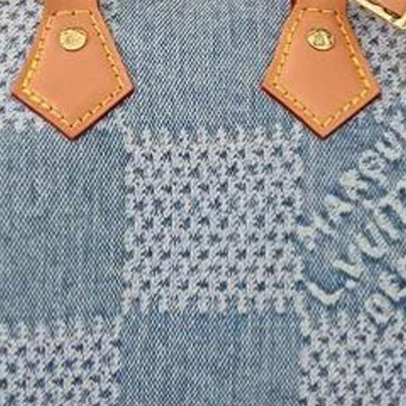 Сумка мужская LOUIS VUITTON Speedy 18 Bandouliere, blue denim