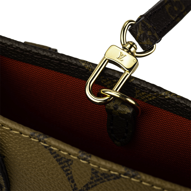 Сумка женская LOUIS VUITTON OnTheGo BB Monogram Tote коричневая