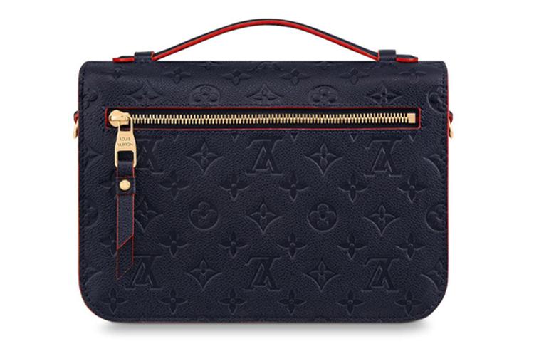 Сумка женская LOUIS VUITTON Pochette Metis синий-красный