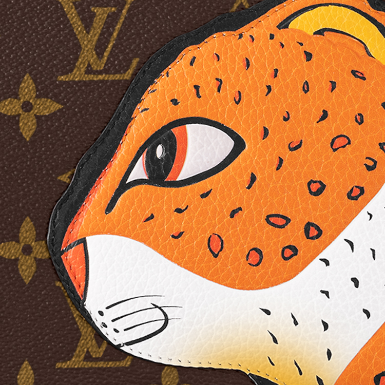 Сумка женская LOUIS VUITTON Lexington Pouch коричнево-оранжевая